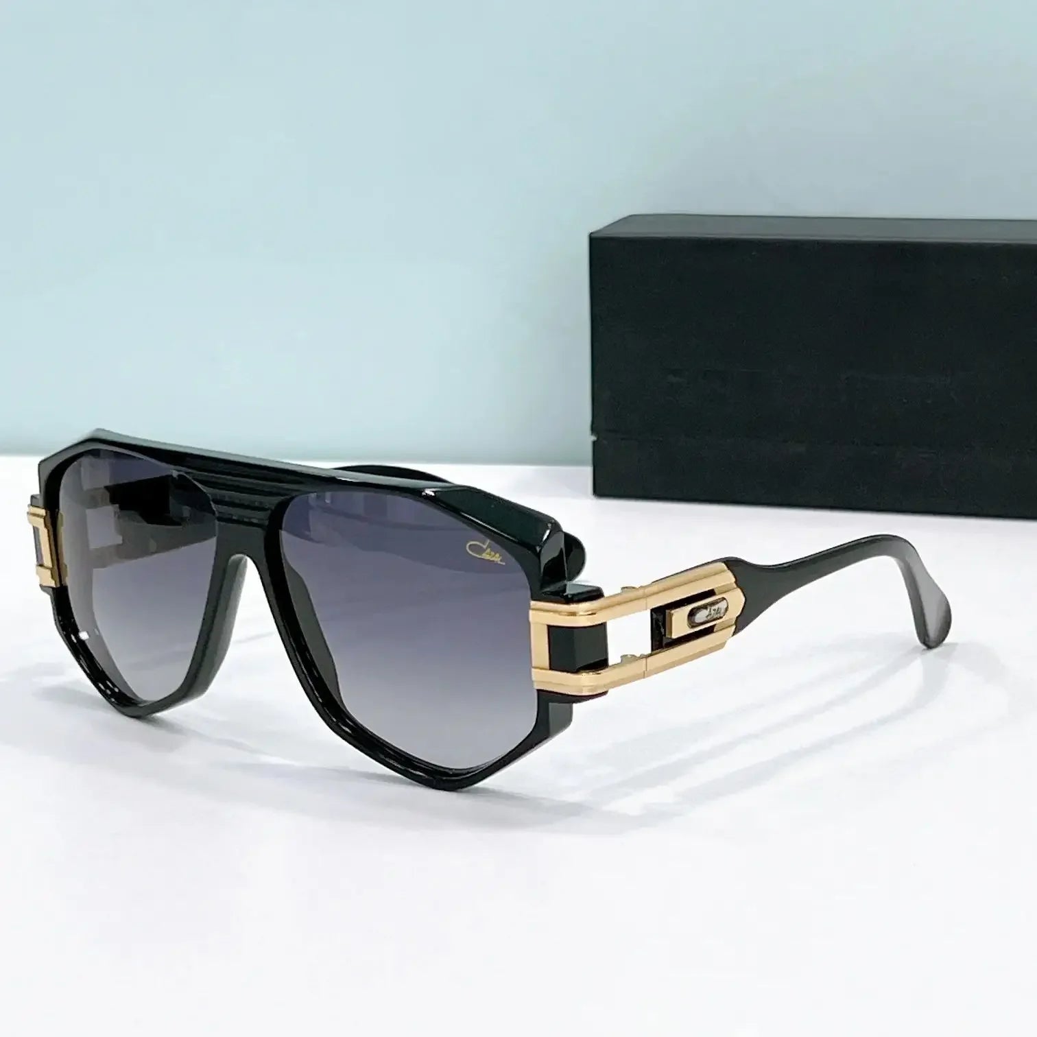 New Arrival ORIGINALCAZAL MOD1633 Premium Alloy+Acetate Frame Men Eyewear Trendy Gradient Polarized Casual Women Sunglasses