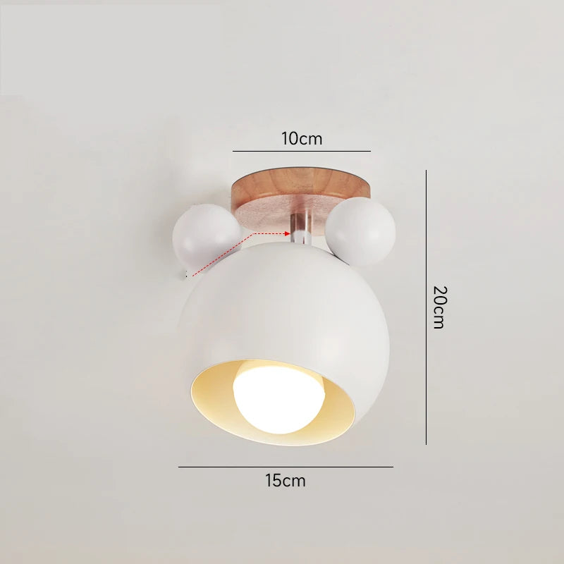 Household ceiling lamp modern cute style home lamp salon lamp loft children's room living room girl's bedroom indoor lighting