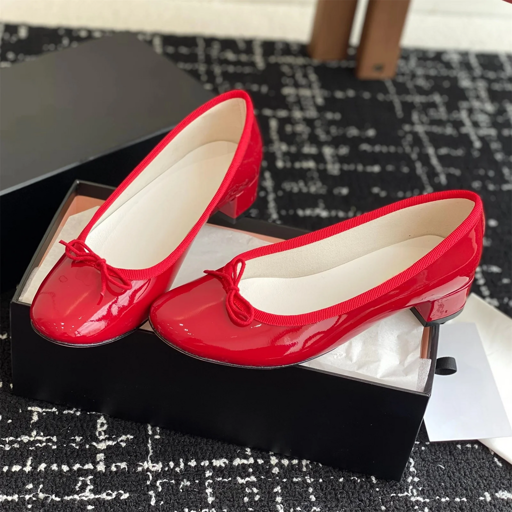 2025 Newest Genuine Leather Round-Toe Ankle-Strap Woman Flats Mary Janes Ballet Dance Shoes Banquet Shoes Woman Sapato Feminino