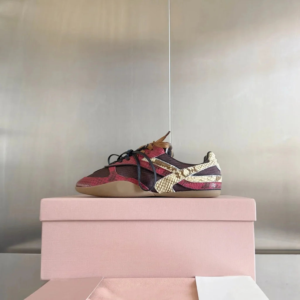 Women's Shoes Snakeskin Sneakers