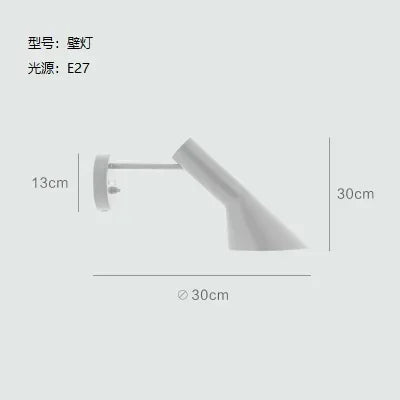 Arne Jacobsen Floor Lamp Living room Studio Bed Side Replica designer scandinavian table lamp Black White standing lamp