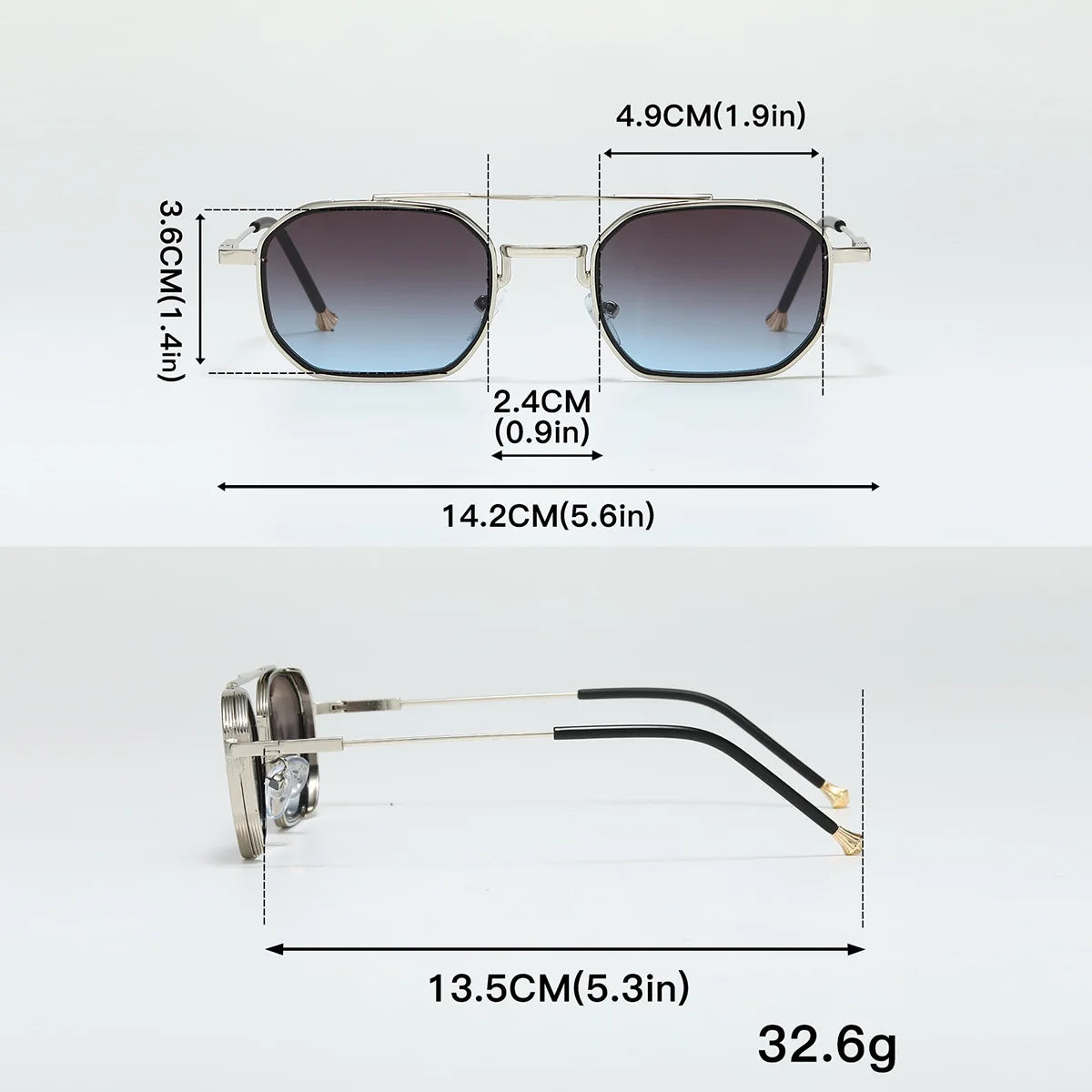 2025 Square Sunglasses Women Trendy Vintage Steampunk Sunglass Men Luxe Fashion Glasses Gafas De Sol Hombre Lunette Soleil Femme