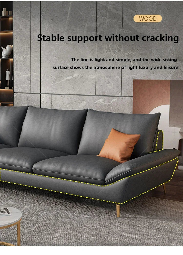 European Luxury Living Room Sofa Modern Cozy Family Technology Cloth Technology Cloth Divano Furniture Cheap Sofas In Offers