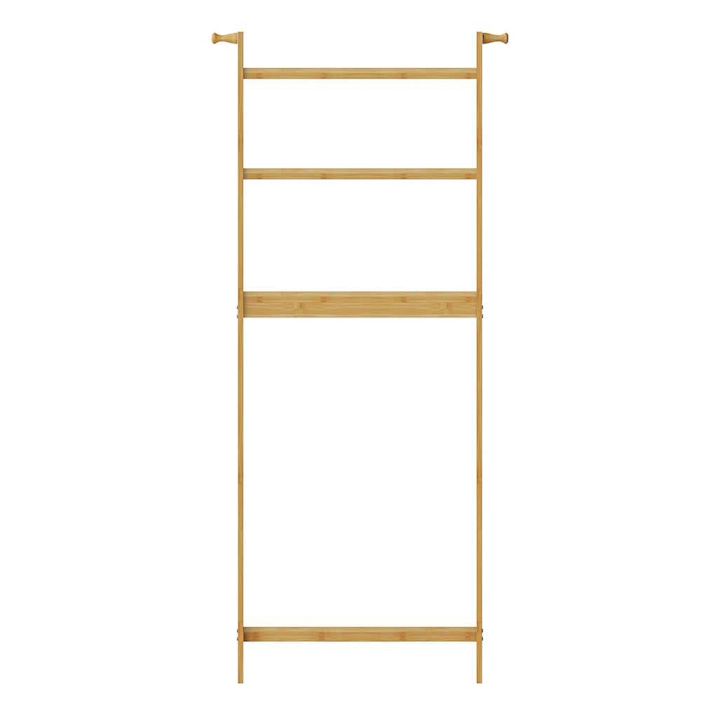 Bathroom Space Saver over the Toilet 3 Tier Storage Shelf Organizer Rack Bamboo for Small Space Restroom Laundry Easy Assembly
