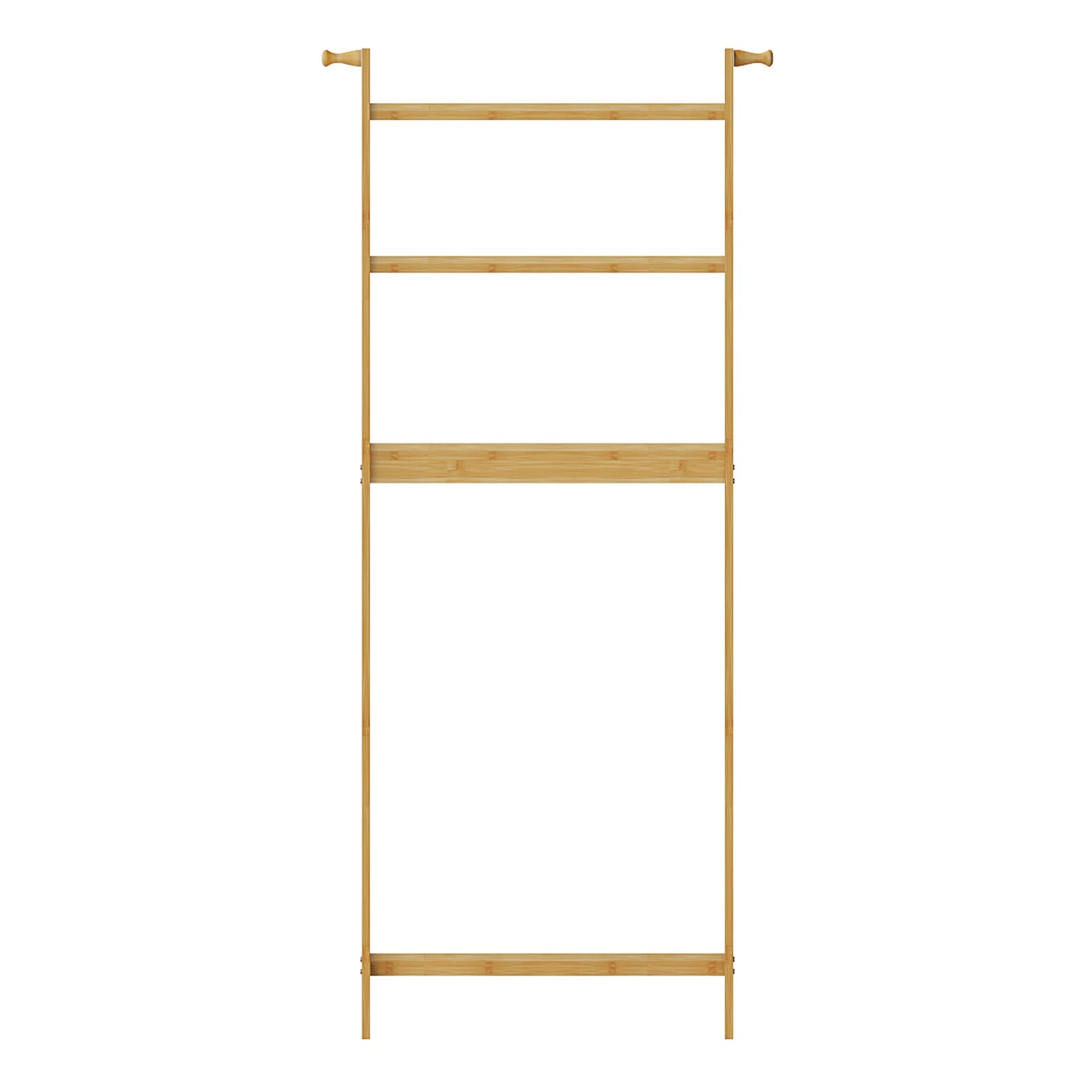 Bathroom Space Saver over the Toilet 3 Tier Storage Shelf Organizer Rack Bamboo for Small Space Restroom Laundry Easy Assembly