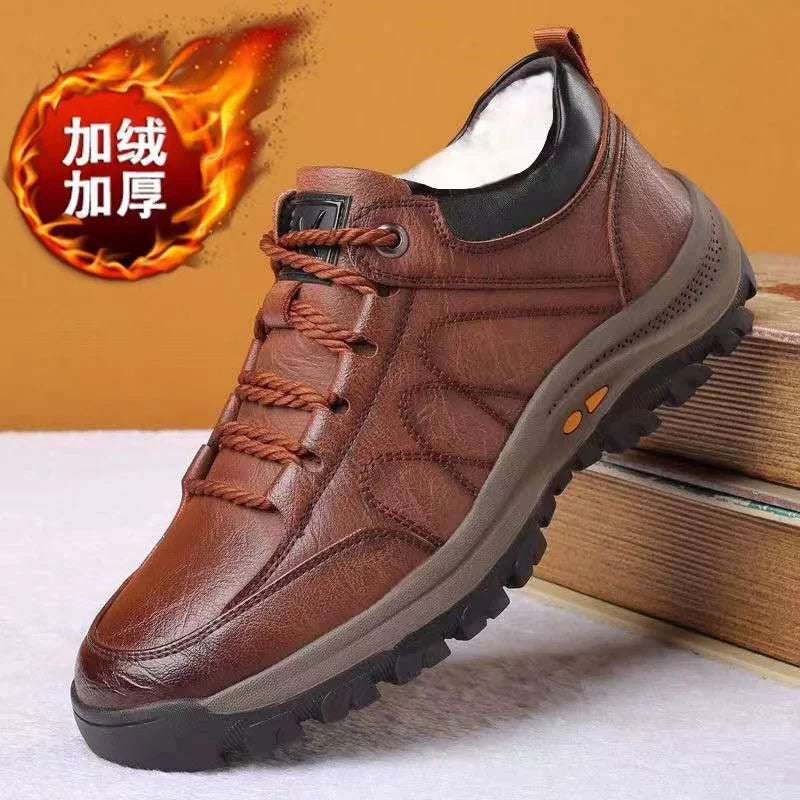 CINESSD 2023 New Autumn and Winter New Climbing Shoes Casual Thickening  Men's Sports Shoes