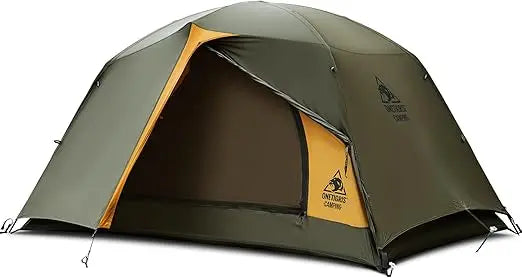 OneTigris Stella 4 Season Camping Tent Backpacking 2 Person Waterproof Lightweight Easy Setup Instant 3000mm Waterproof Rating O