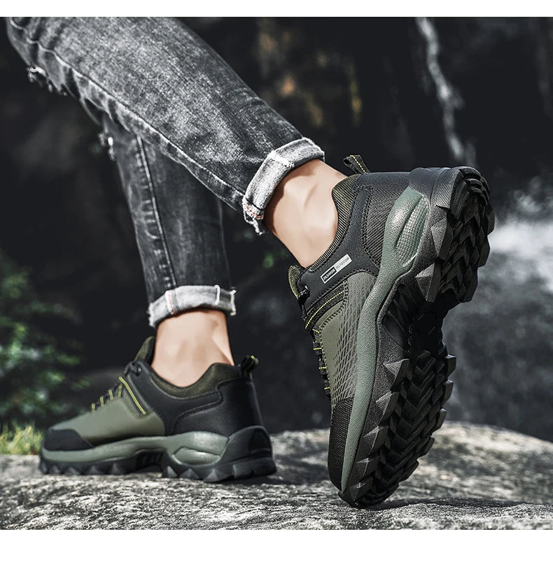 Men Boots Outdoor Sneakers Men Shoes 2024 New Fashion Male Casual Footwear Comfortable Tenis Masculino Botas Men Sneakers Shoes