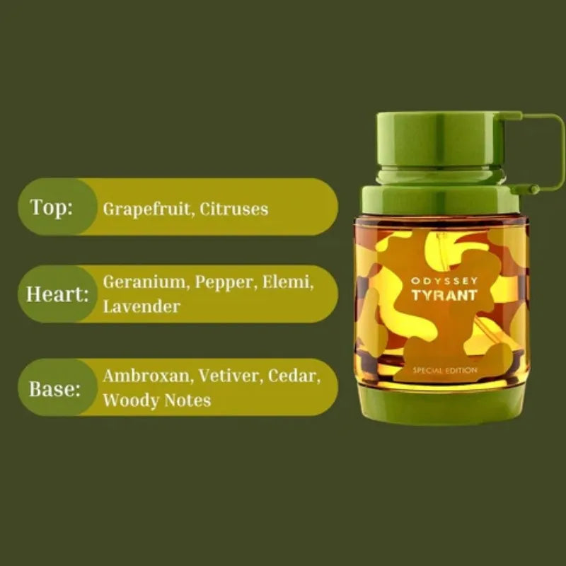 100ML Armaf Odyssey Tyrant Special Edition Pheromone Fragrance Arabian Women's Perfume Pheromone Cologne Man Birthday Present