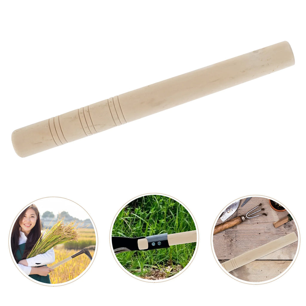 Weeding Wooden Handle Garden Wood Tool Handle Durable Manual Weeding Tools Handle Ideal For Weeds Removal And Harvesting