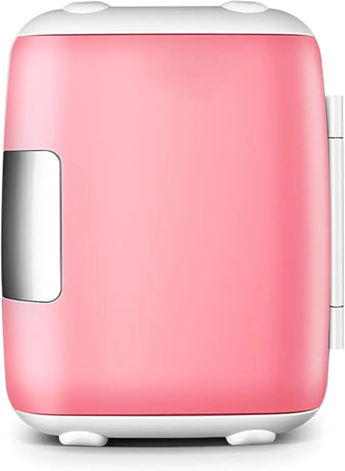 Portable Fridge, Makeup Small Refrigerator with Removable Shelves, Electric In Tiny Fridge for Office, Kitchen, Dorm, RV, Drink,