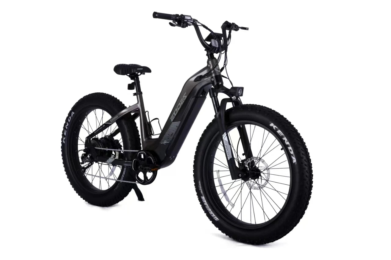 HEZZO Electric Bike for Adults 750W Peak Motor 20MPH Ebike 52V 17AH Battery Adult Electric Bicycles 26" x 4.0 Fat Tires 60 Miles