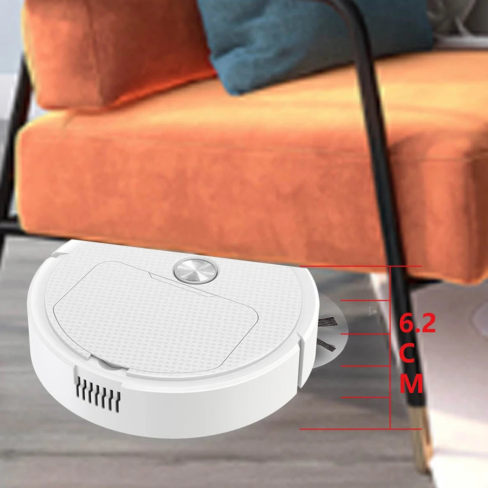 Intelligent Sweeping Robot 1200mAh Smart Vacuum Cleaner Low Noise Labor Saving Rechargeable Home Cleaning Appliances