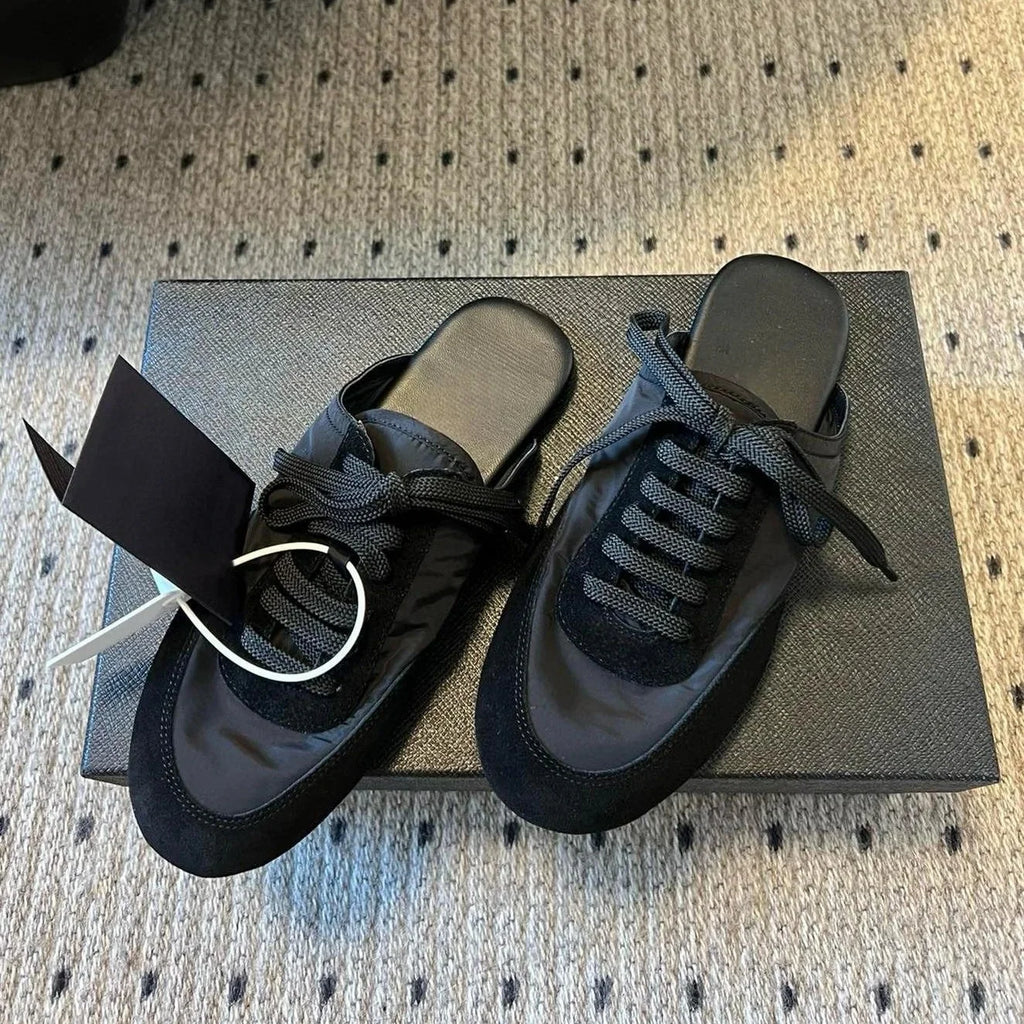 2025 Newest Spring Casual Tennis Shoes For Woman Suede Round-toe Lace-Up Sneakers Shoes Mix Colors Athletic Shoes Bota Feminina