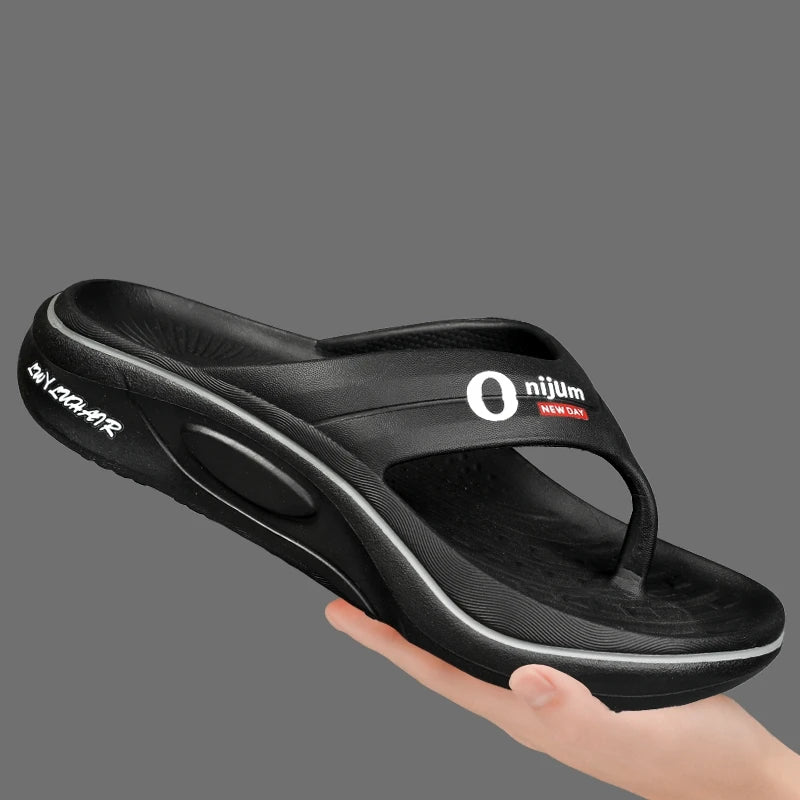 Men's Slippers Flip Flops Outdoor Indoor Comfortable Soft Slides Casual Shoes Men Beach Sandals Outdoor Men Women Home Slippers