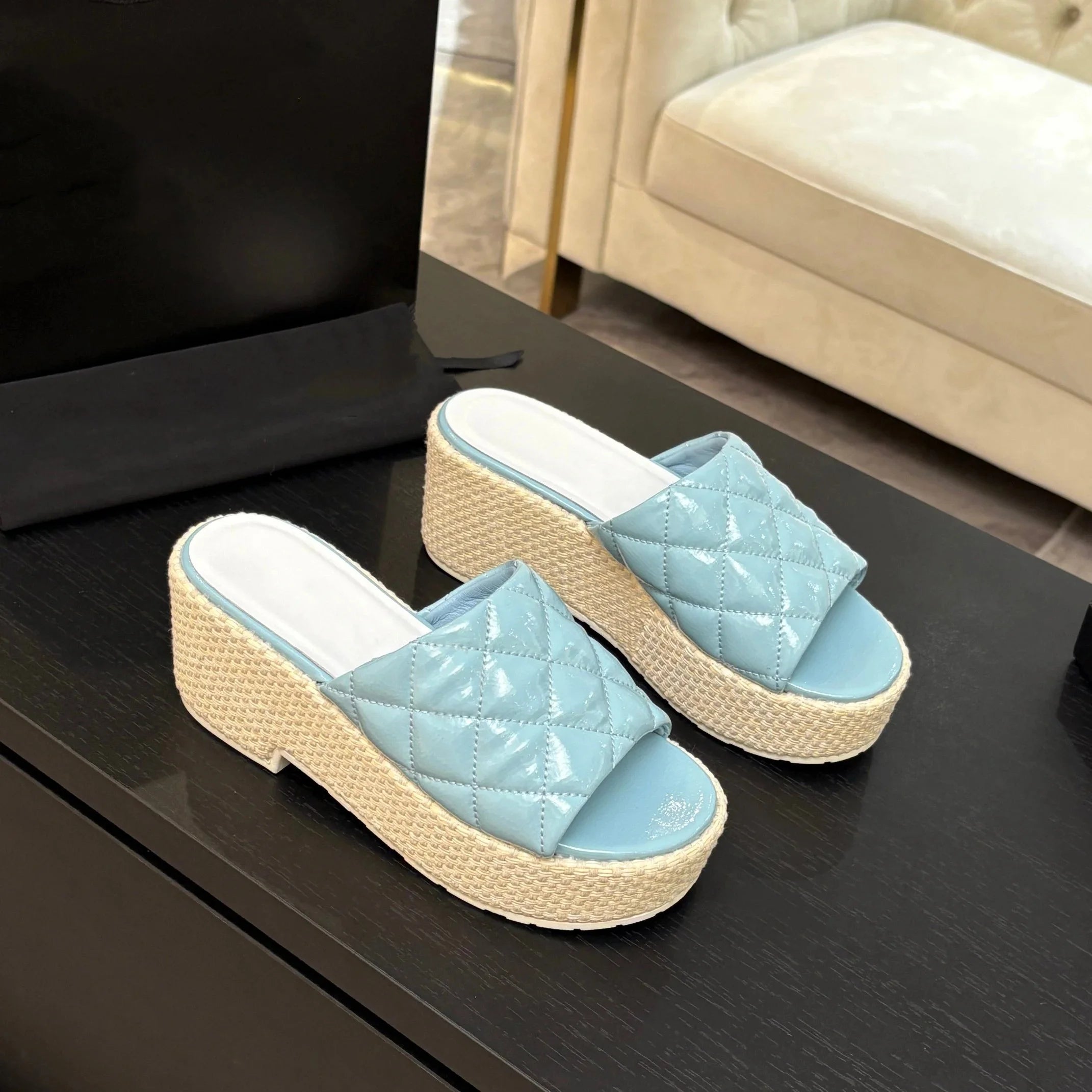 Shoes Women Size35-42 Butterfly Knot Sandals Super High Heels Pearls Pumps Genuine Leather Designer Shoes Zapatillas De Mujer