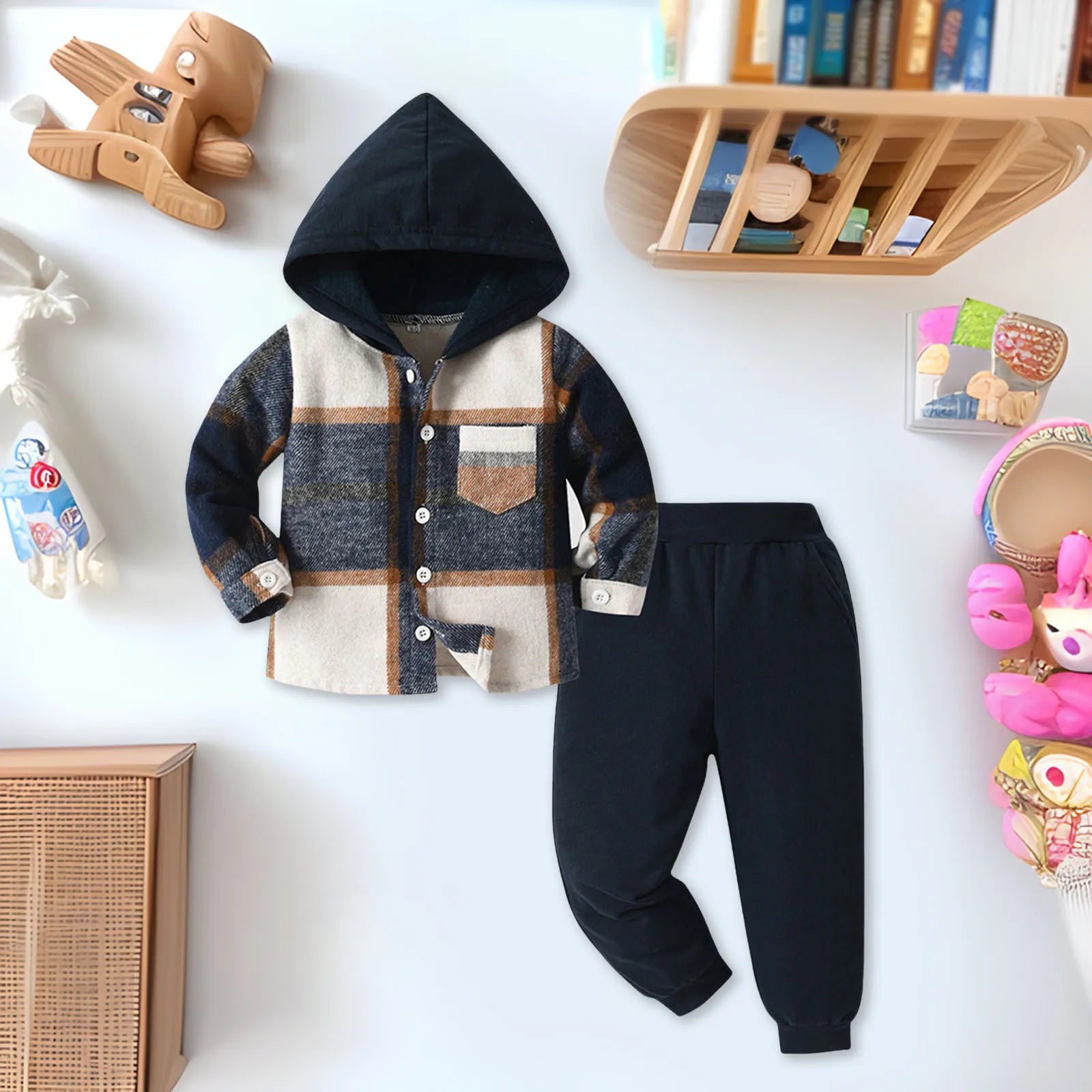 Infant Boys Shorts Outfit Toddler Baby Boy Clothes Long Sleeve Tie Dye Hoodie Sweatshirt Top + Jogger Jacket Sweatpants Kids