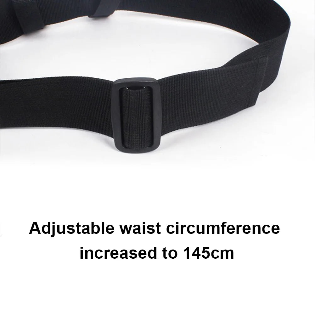 Fishing Waist Belt Rod Holder Waist Rod Pole Holder Adjustable Fishing Spinning Reel Holder Multifunction Fishing Accessories