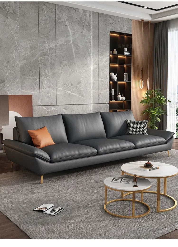 European Luxury Living Room Sofa Modern Cozy Family Technology Cloth Technology Cloth Divano Furniture Cheap Sofas In Offers