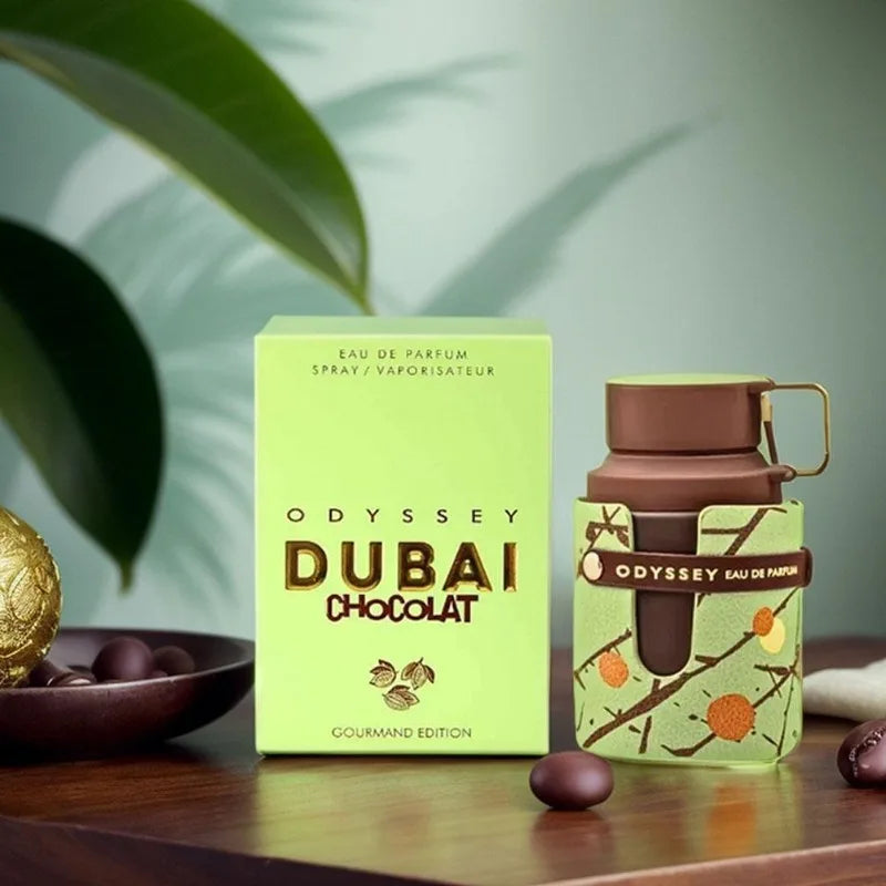 Armaf Odyssey Dubai Chocolat Eau De Parfum Spray for Unisex 100ml Original Arab Perfumes Lasting OrientalVanilla Cologne Perfume