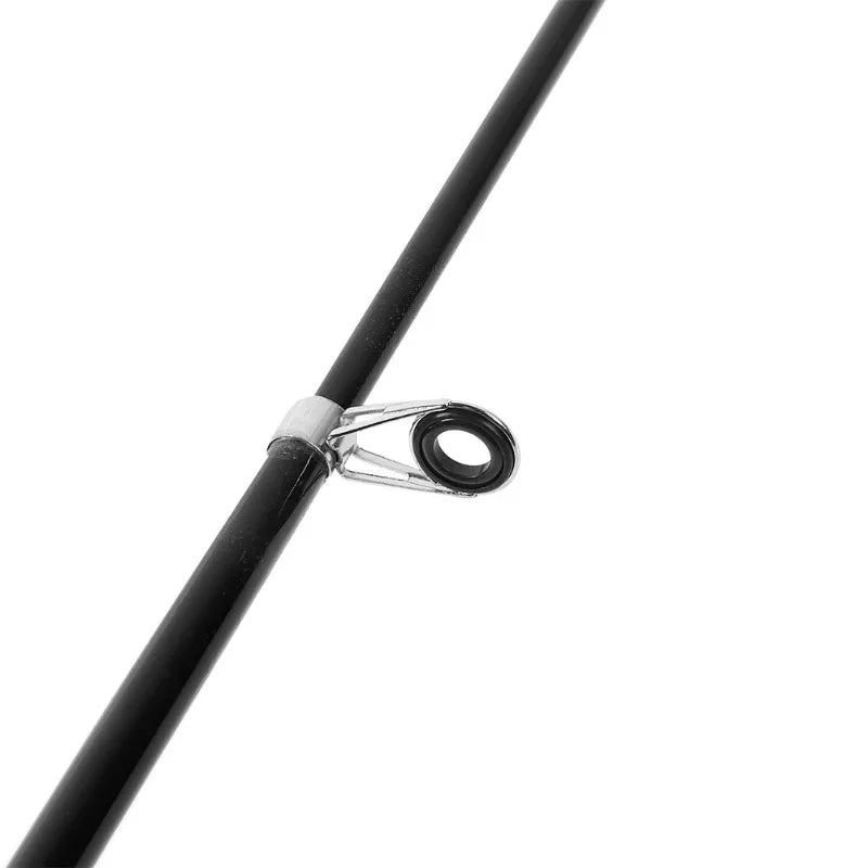 Ultralight Carbon Fishing Rod Protable Telescopic Sea Pole Fishers Tackle Blue Handle 1.2m