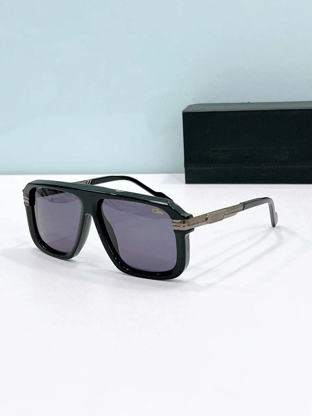 New Arrival ORIGINALCAZAL MOD8050 Classic Polarized Gradient Men Eyewear Tortoise Acetate+Alloy Frame Luxury Women Sunglasses