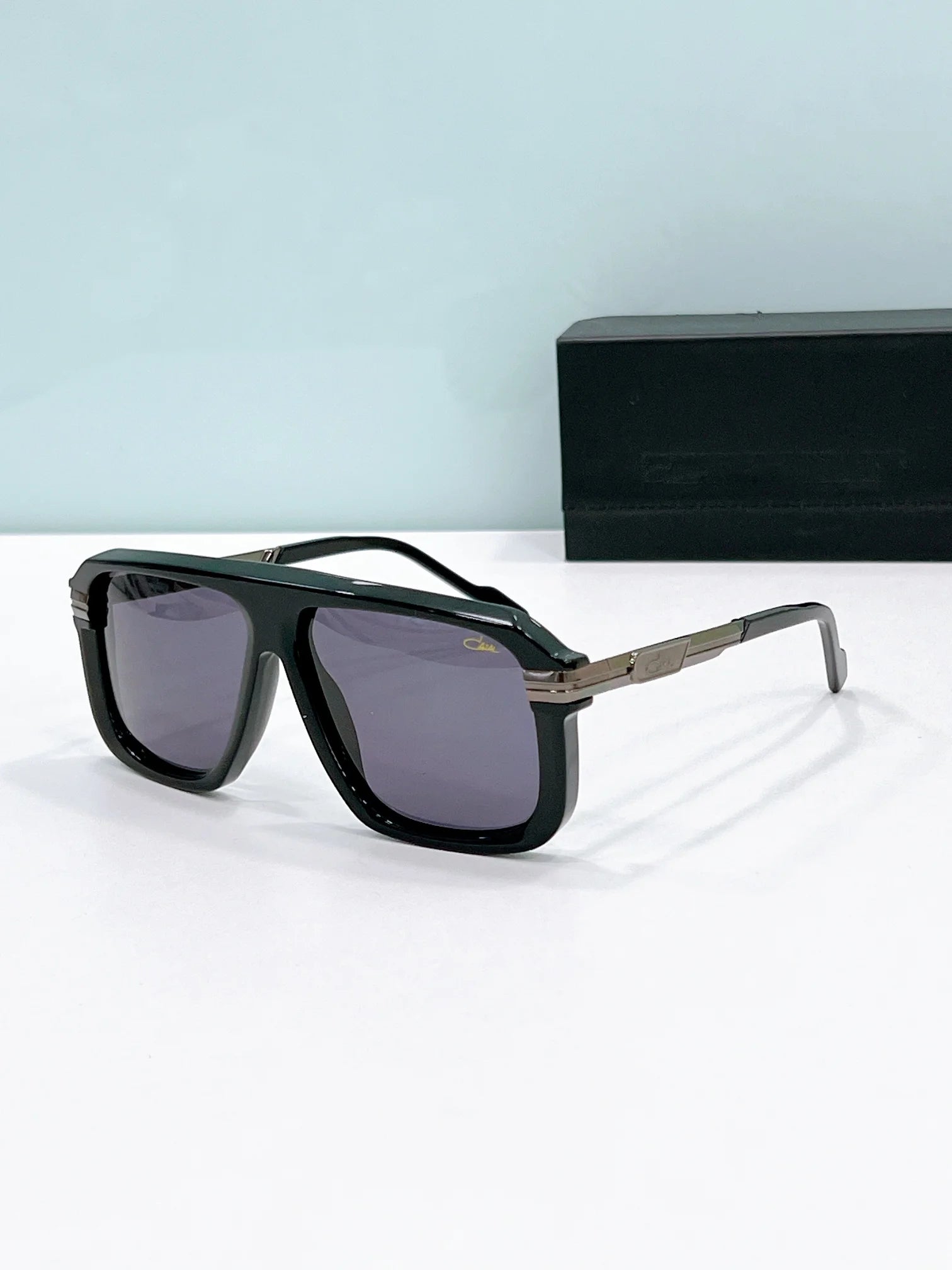 New Arrival ORIGINALCAZAL MOD8050 Classic Polarized Gradient Men Eyewear Tortoise Acetate+Alloy Frame Luxury Women Sunglasses