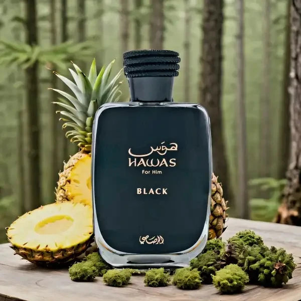 100ML RASASI Hawas EDP Black Para Hombre Pheromone Fragrance Arabian Women's Perfume Pheromone Cologne for Man Birthday Present