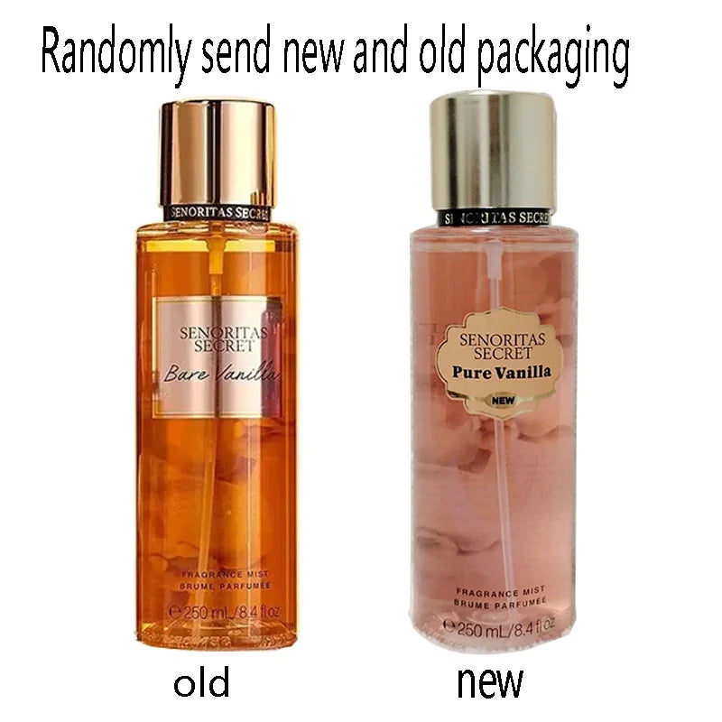 Body Spray Women's  Fragrance Floral and Fruit Tone Lasting Fragrance Thailand's 250ml