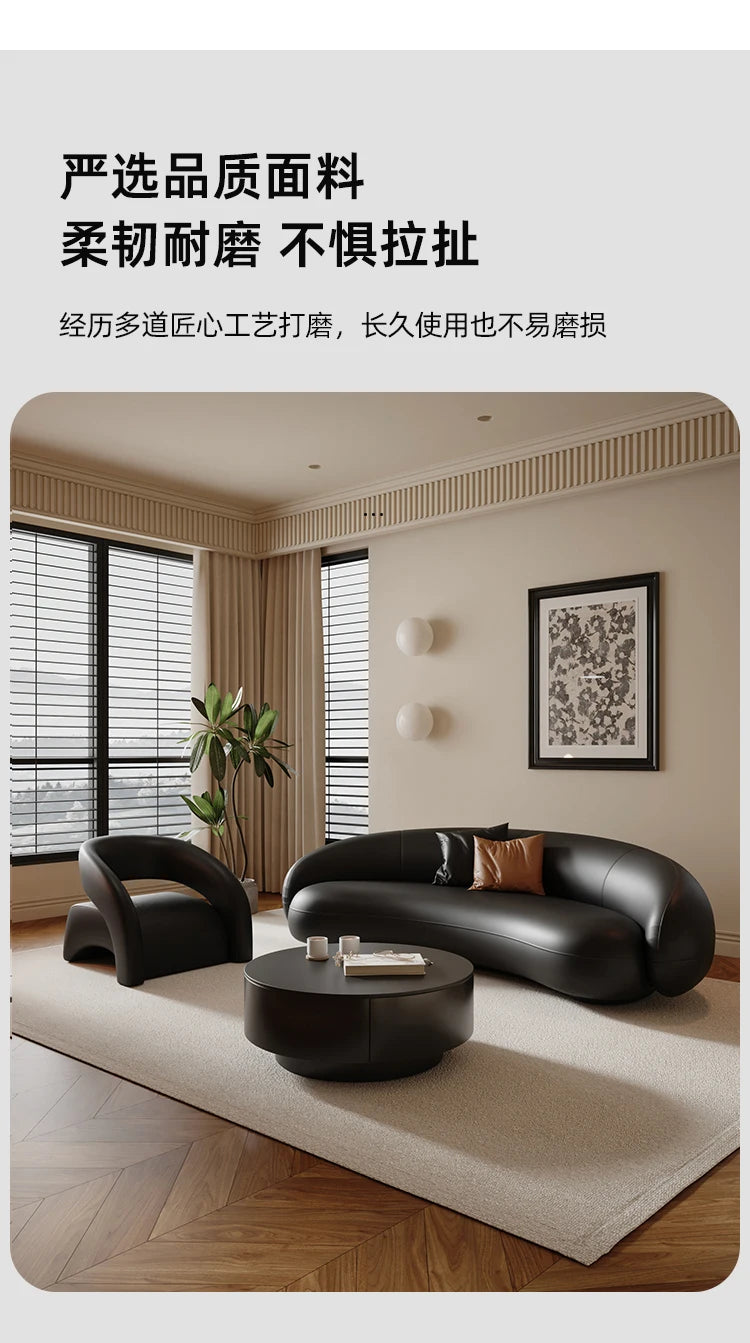 Living Room Single Sofa Armrest 3 Seater Waterproof Modern Nordic Sectional Sofa Loft Floor Lounge Moveis Para Casa Furnitures