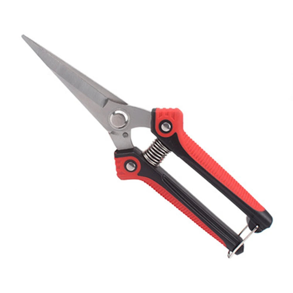 Pruning Shears Scissors Heavy Duty Stainless Steel Ultra Sharp Hand Pruner Scissors For Garden Harvesting Fruits Vegetable Tools