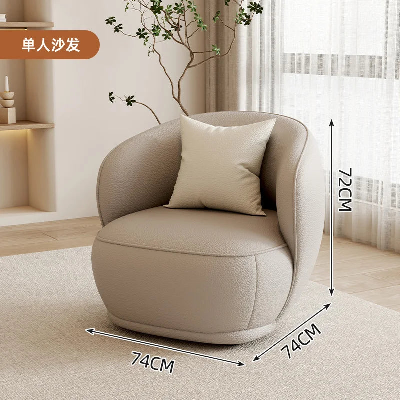 Living Room Sofas European Furniture Designer Comfortable Lounge Art Individual Relaxing Puff Wohnzimmer Sofas Home Decoration