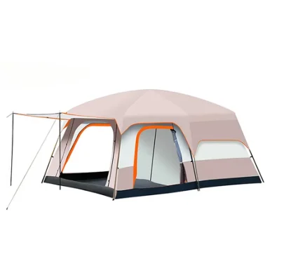 2025 Upgraded Version Two Bedroom One Living Room Windproof Waterproof Folding Tent Portable Family Camping Tent