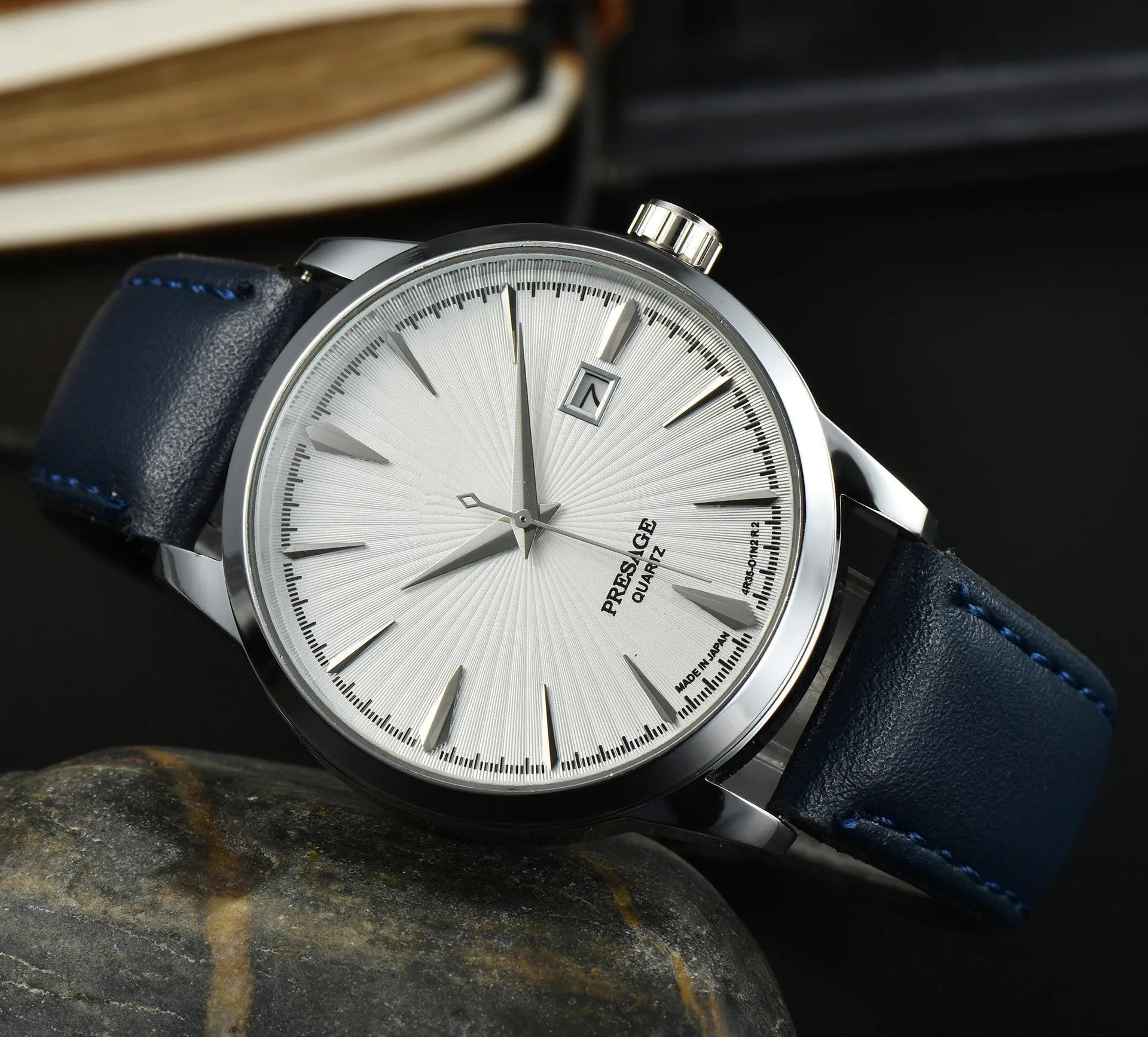 2025 Luxury Brand New Fashion Mens Watches Waterproof Leather Strap Casual Automatic Mechanical Watch Relogio Masculino