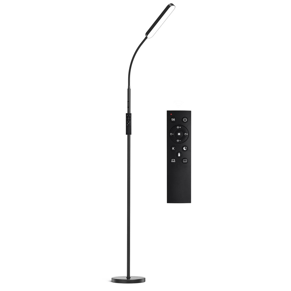 68.7" LED Standing Task/Reading Floor Lamp with Remote Control for Living Room and Bedroom
