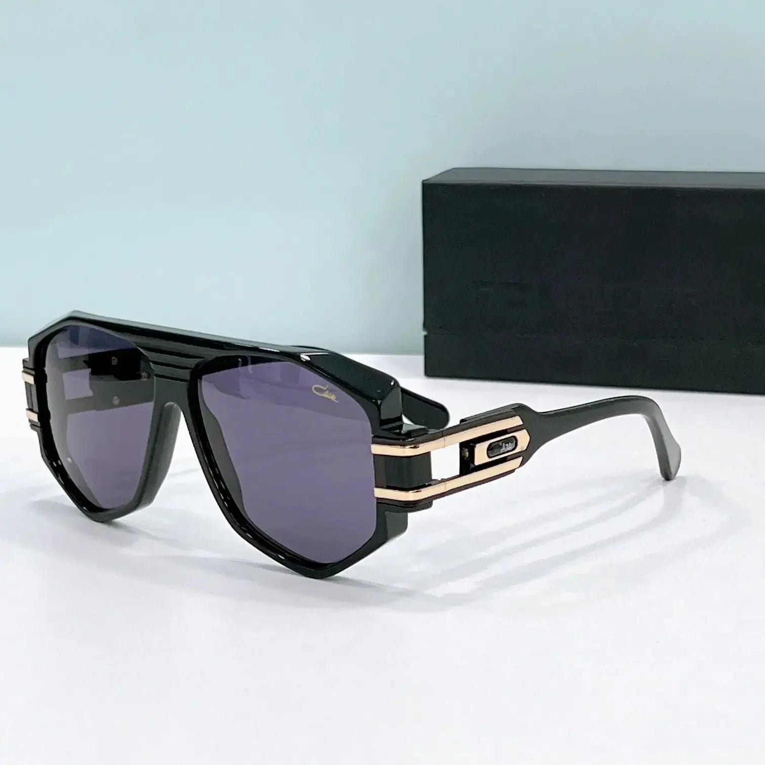 New Arrival ORIGINALCAZAL MOD1633 Premium Alloy+Acetate Frame Men Eyewear Trendy Gradient Polarized Casual Women Sunglasses