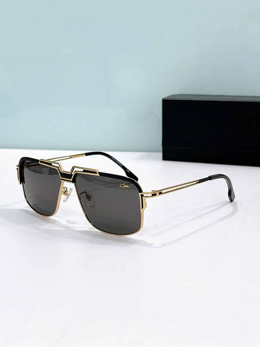 Original CCAZAL MOD9103 Trendy Gradient Driving Anti-Glare Men Sunglasses Classic Luxury Design Alloy Frame Women Couple Eyewear