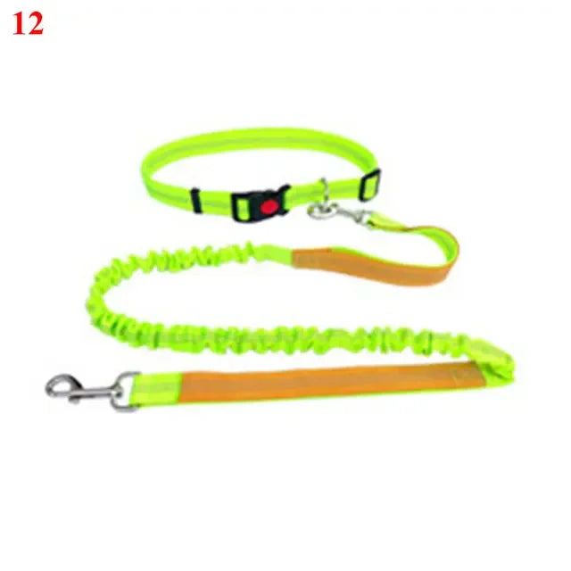 2022 New Adjustable Hand Free Dog Leash for Dog Pet Walking Running Jogging Dog leashes Waist Belt Chest Strap Traction Rope Dog