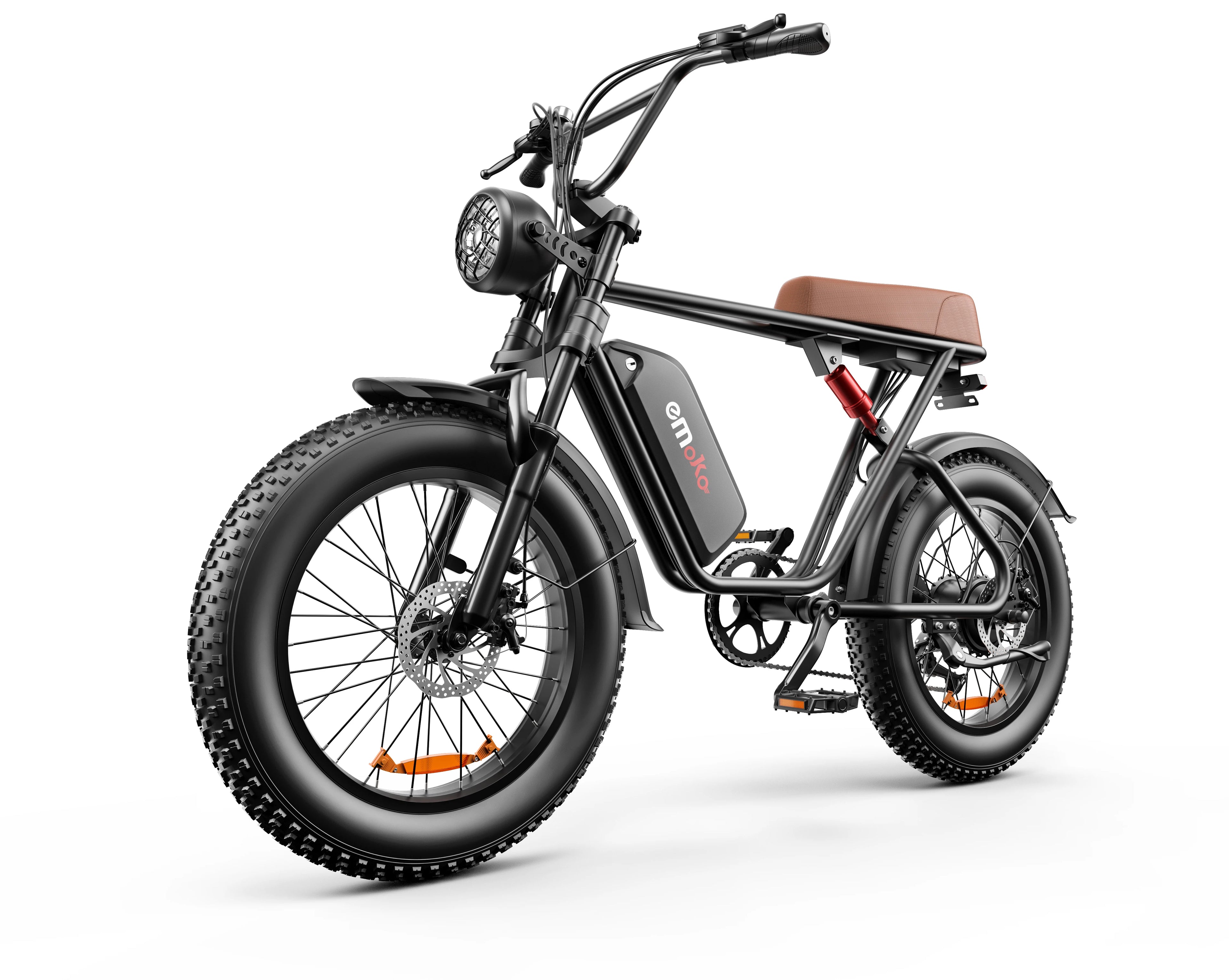 Emoko C91 Electric Bicycle 1000W*2 Dual Motor Adult Ebike 48V23Ah Battery Commute Electric Bike 20-inch Fat Tire E-Mountain Bike