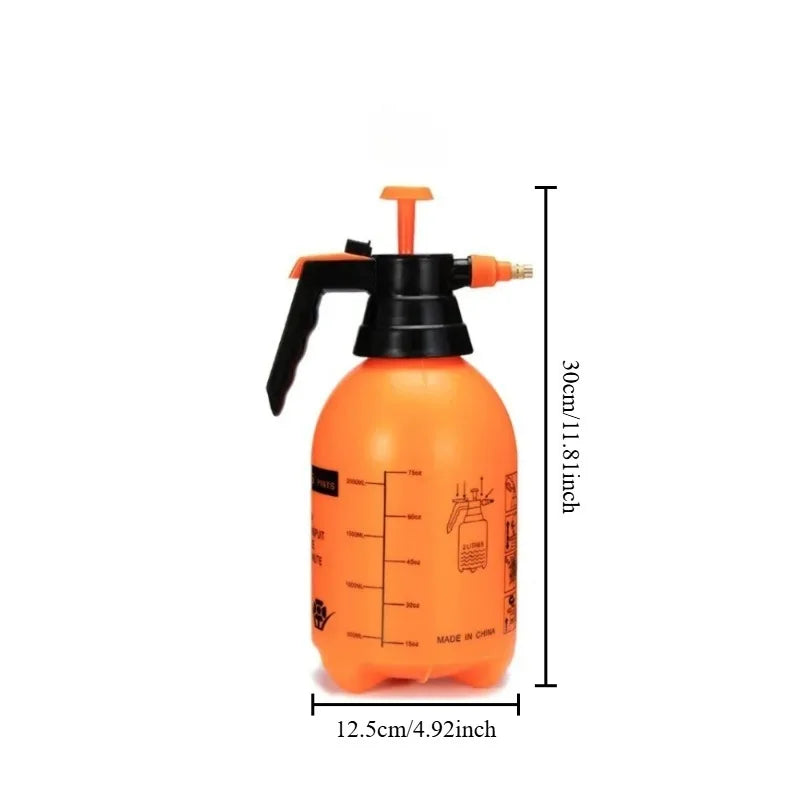 Hand Pressure Car Sprayer - High-Pressure Air Pump Water Sprayer, Garden Sprinkler, Sterilizing Sprayer, Outdoor/Auto Tool
