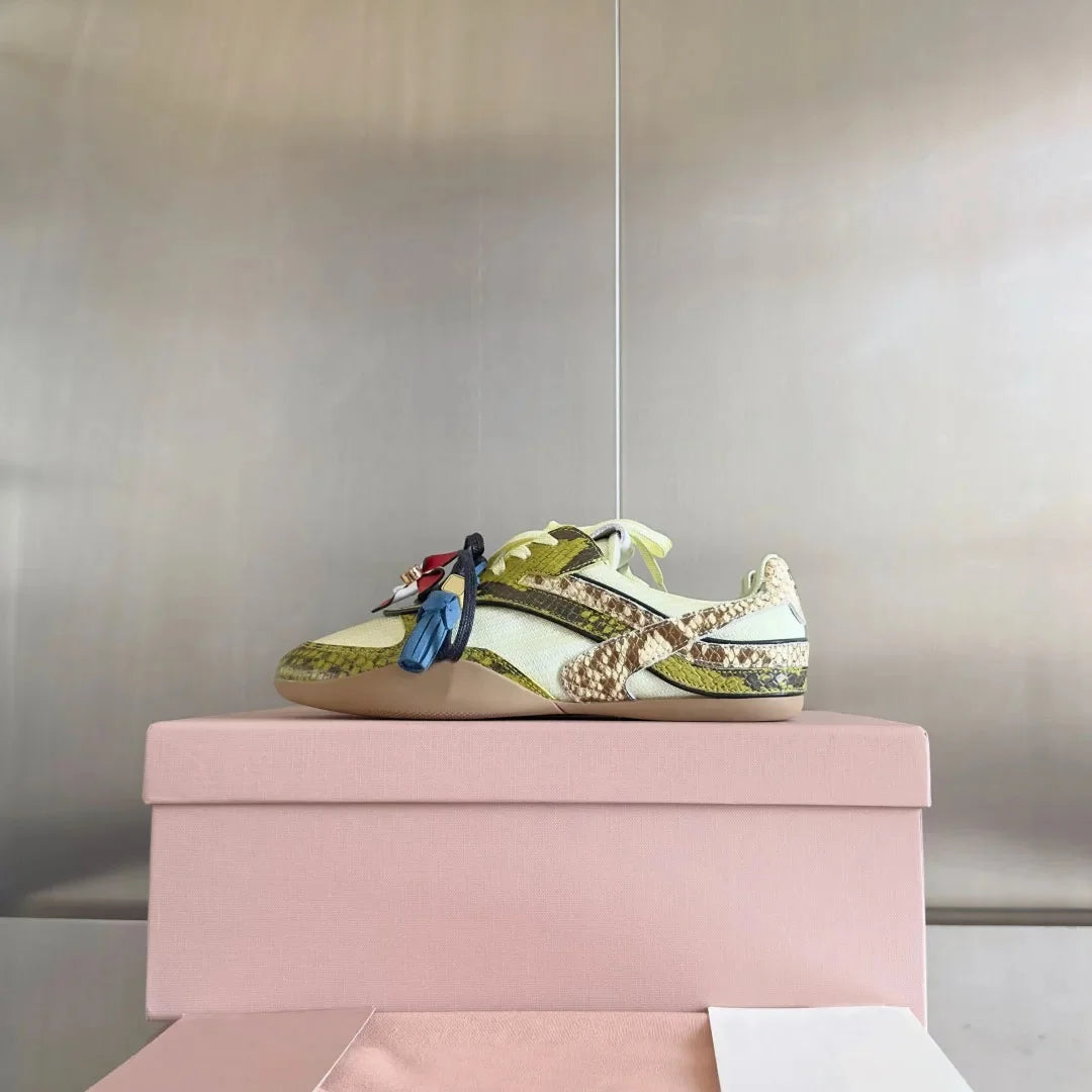 Women's Shoes Snakeskin Sneakers