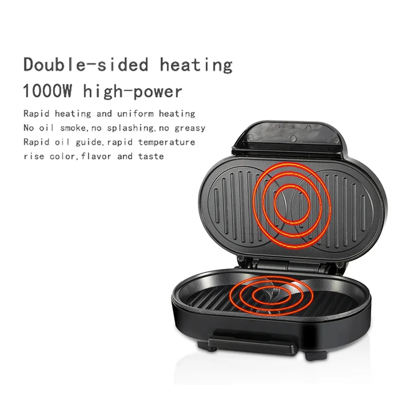 ABKJ-Hamburger Maker  Multifunction Double Round Burger Press Patty Maker   For Egg Stuffed Burgers Beef Burger  US Plug