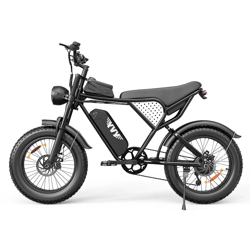 Q20Pro Electric Bicycle 2000W Dual Motor 52V40AH Dual Battery Ebike Top Speed 55KM/H 20*4Fat Tire Electric Mountain Bike