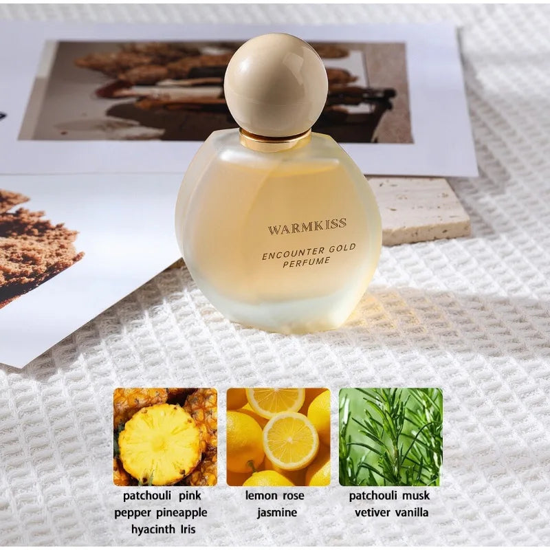 Women's Classic Perfumes Floral Scent Pheromone Charming Perfume Fresh And Natural Lasting Fragrance Eau De Parfum Luxury Gift