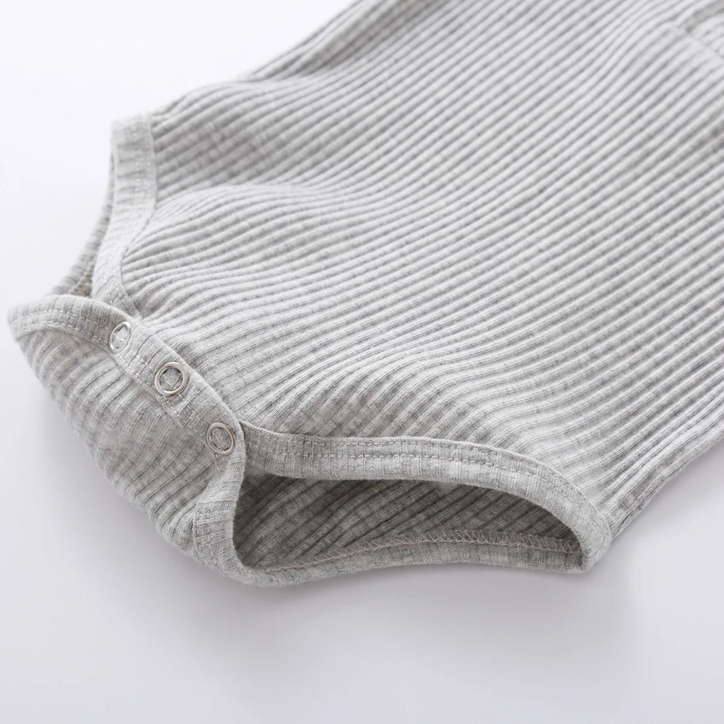 16 Colors Baby Solid Knit Sets Newborn Infant Girls Boys Fall Winter Long Sleeve Romper + Elastic Pants Toddler Outfit 0-24M