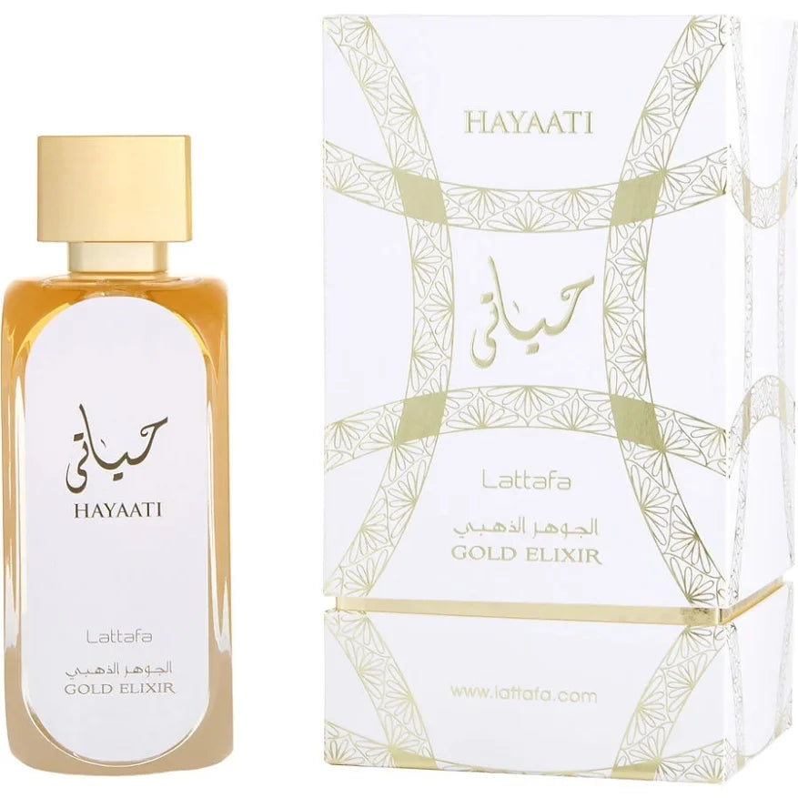 Lattafa Hayaati Gold Elixir for men Eau De Parfum Spray 100ml