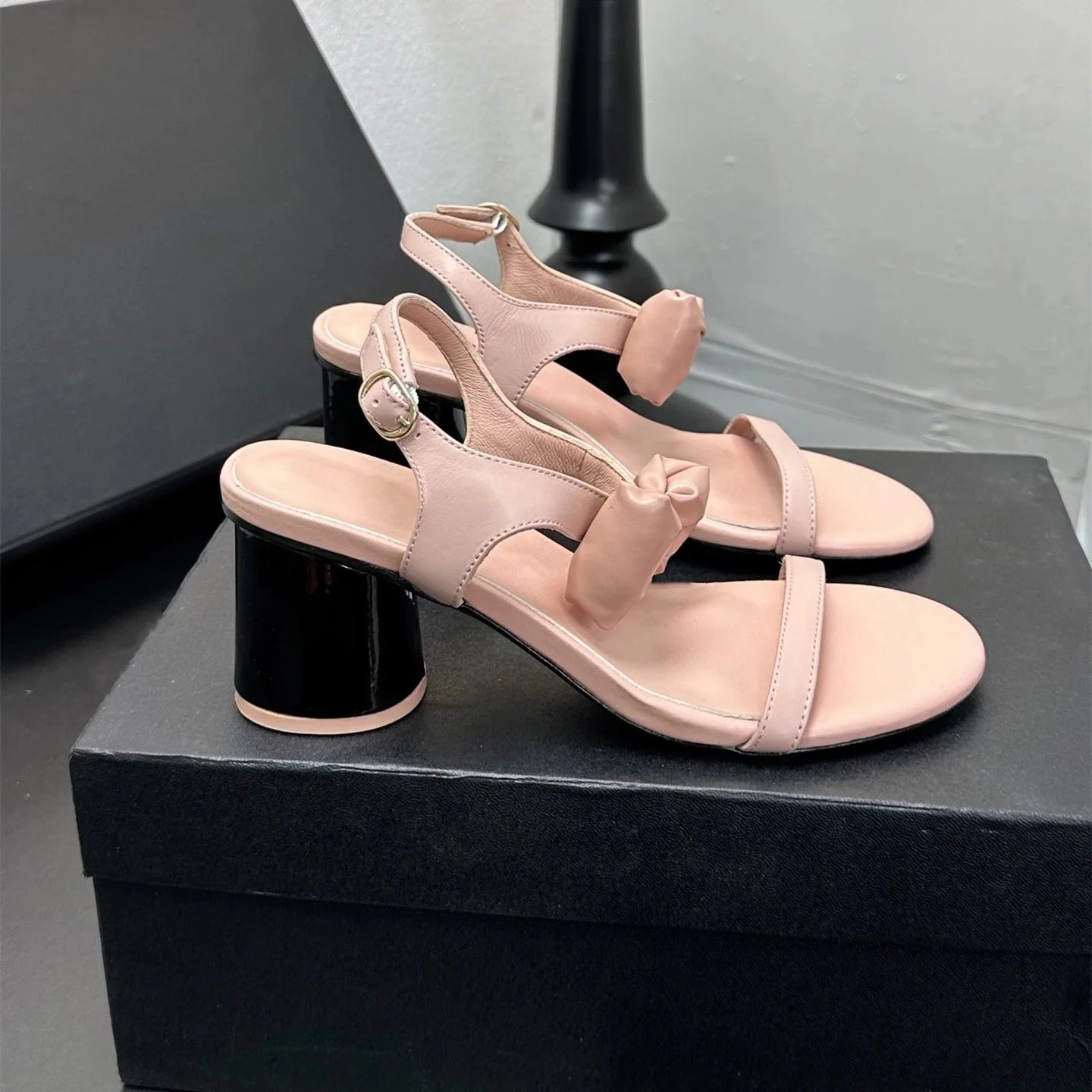 New Shoes Women Size35-41 Genuine Leather Sandals Super High Heels Wedges Flat Platform Pumps Designer Shoes Zapatillas De Mujer