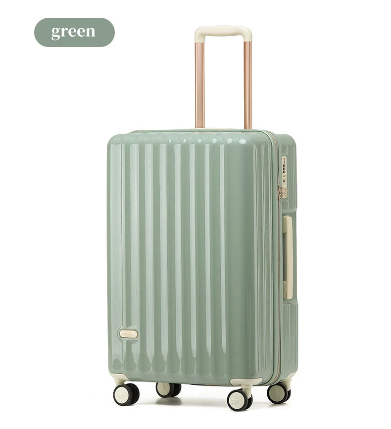 SUSHIMU20Inch Trolley Case Travel Suitcase Boarding Case Mini Password Box Suitcase Portable Universal Wheel Rolling Luggage Bag