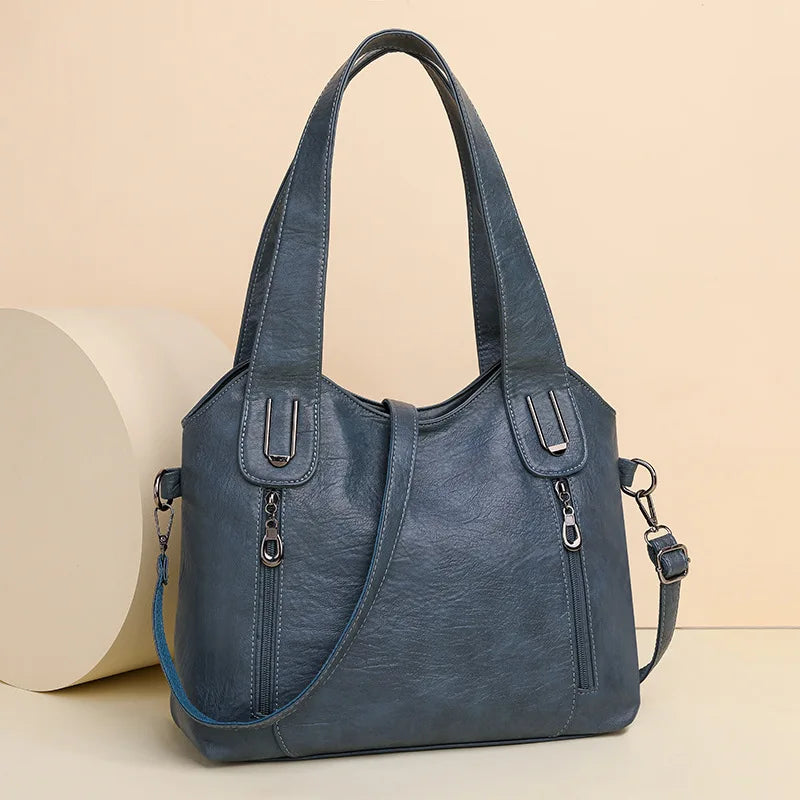 Women's Bag  New Fashion Hundred With Large-Capacity Tote Casual Handheld Shoulder Satche Large Bag