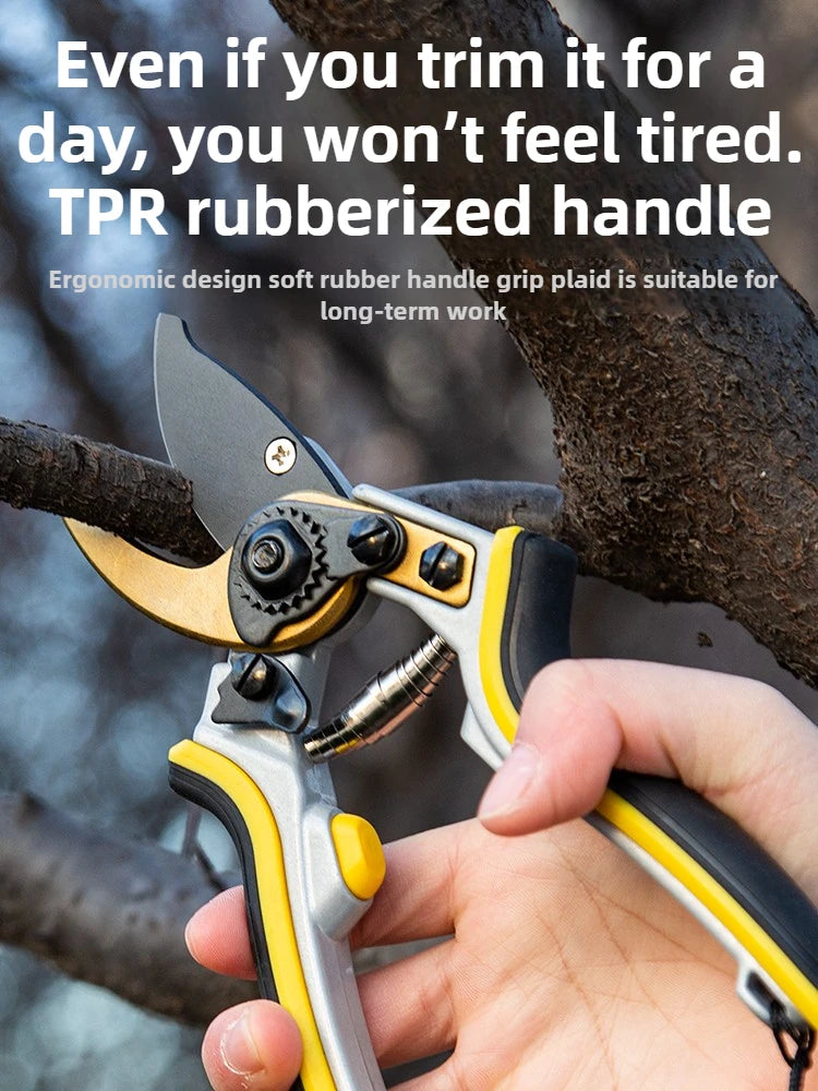 Fruit Trees Pruning Shears SK5 Steel Plants Pruning Scissors Gardening Flower Pruner Professional Shears Garden Hand Tools